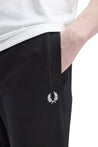 Fred Perry-OUTLET-SALE-Trousers SCHWARZ-ARCHIVIST