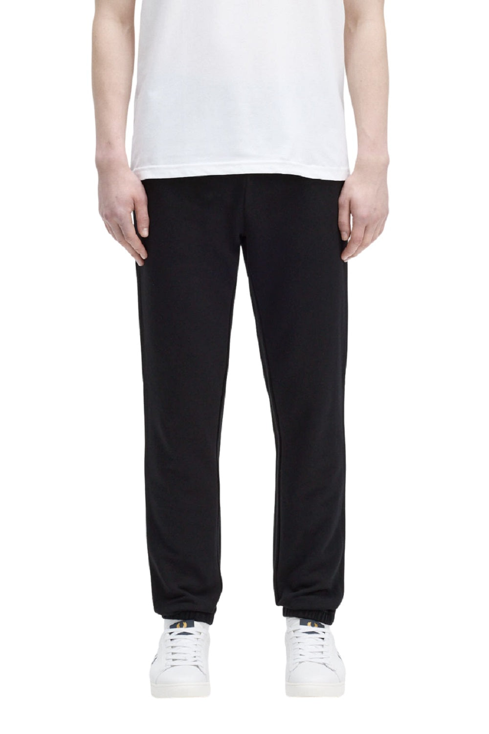 Fred Perry-OUTLET-SALE-Trousers SCHWARZ-ARCHIVIST