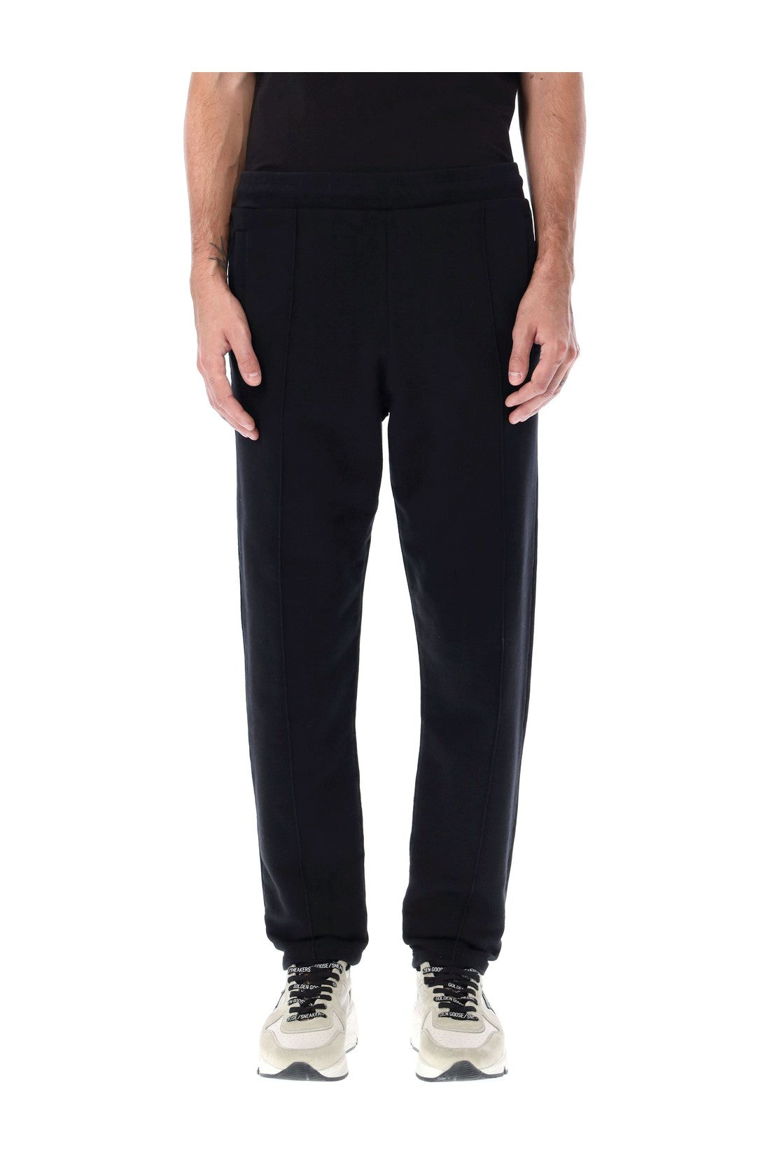 GOLDEN GOOSE DELUXE BRAND-OUTLET-SALE-Trousers SCHWARZ-ARCHIVIST