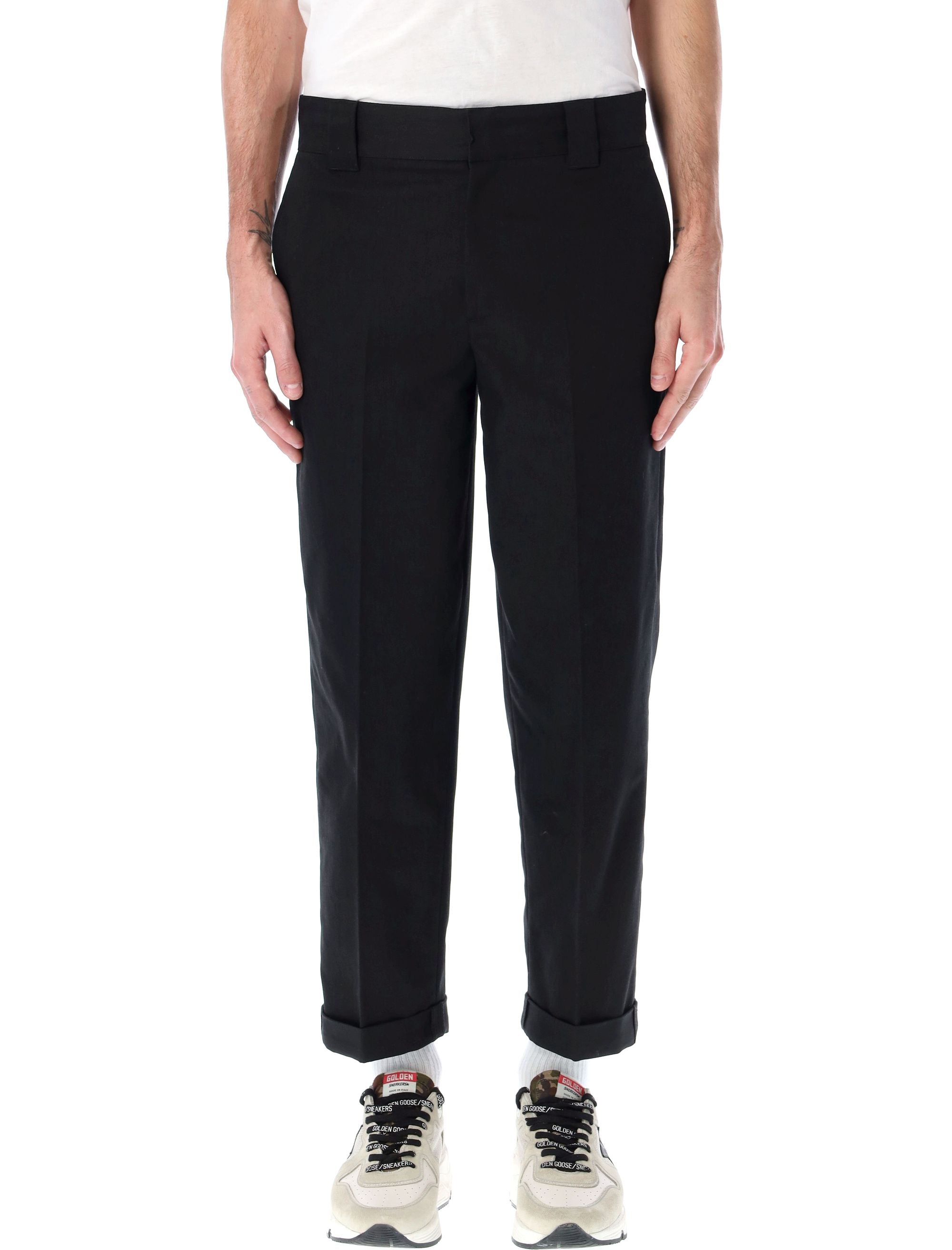 GOLDEN GOOSE DELUXE BRAND-OUTLET-SALE-Trousers SCHWARZ-ARCHIVIST