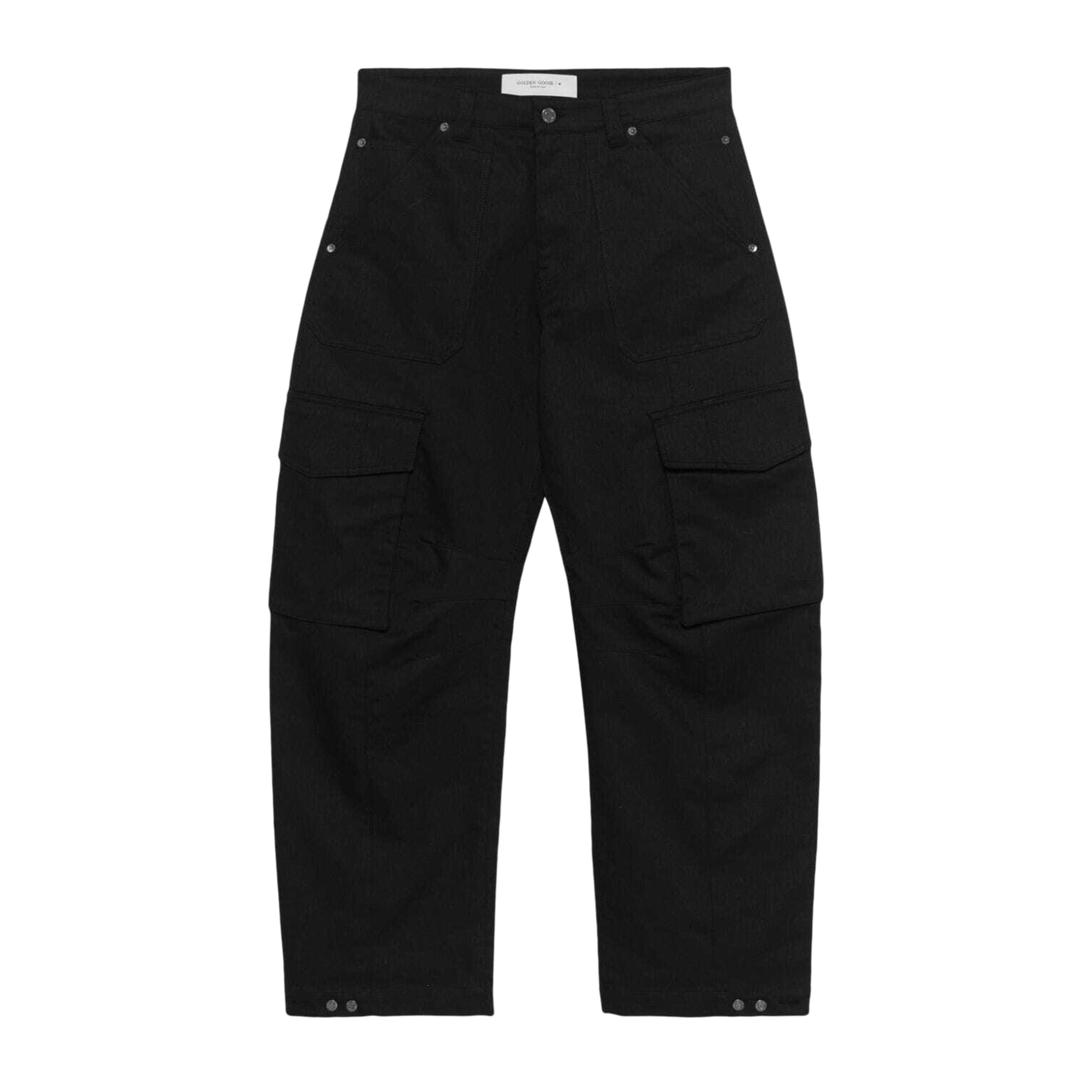 Golden Goose-OUTLET-SALE-Trousers SCHWARZ-ARCHIVIST