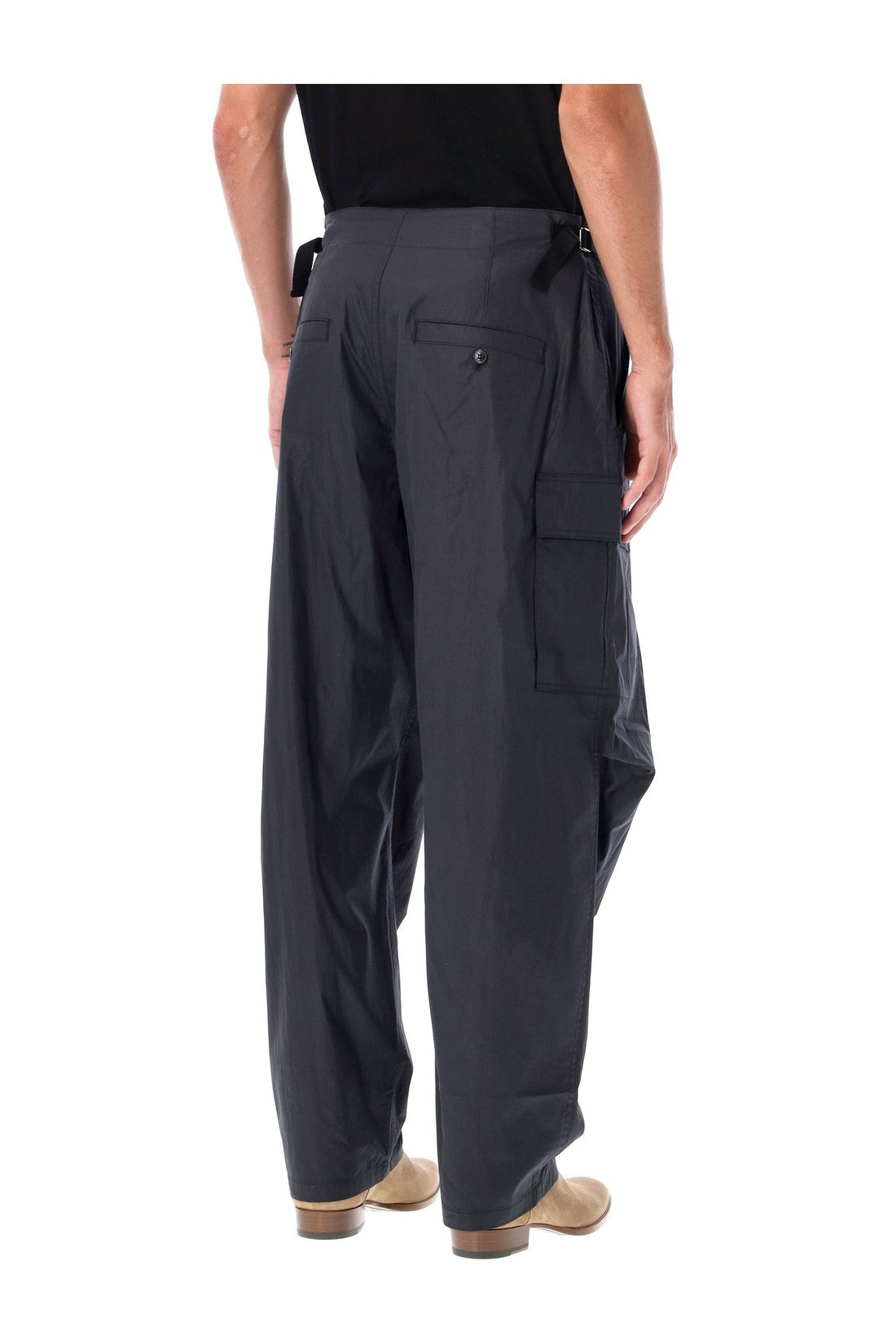 ISABEL MARANT-OUTLET-SALE-Trousers SCHWARZ-ARCHIVIST