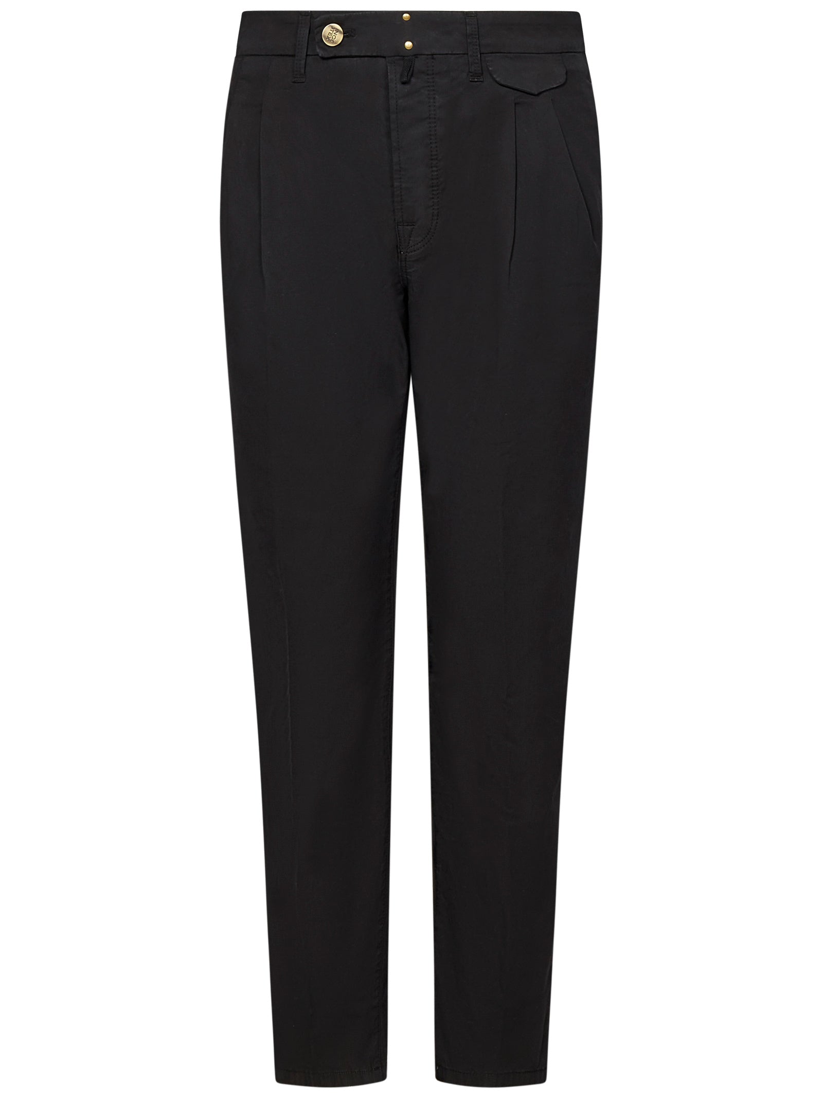 Incotex-OUTLET-SALE-Trousers SCHWARZ-ARCHIVIST