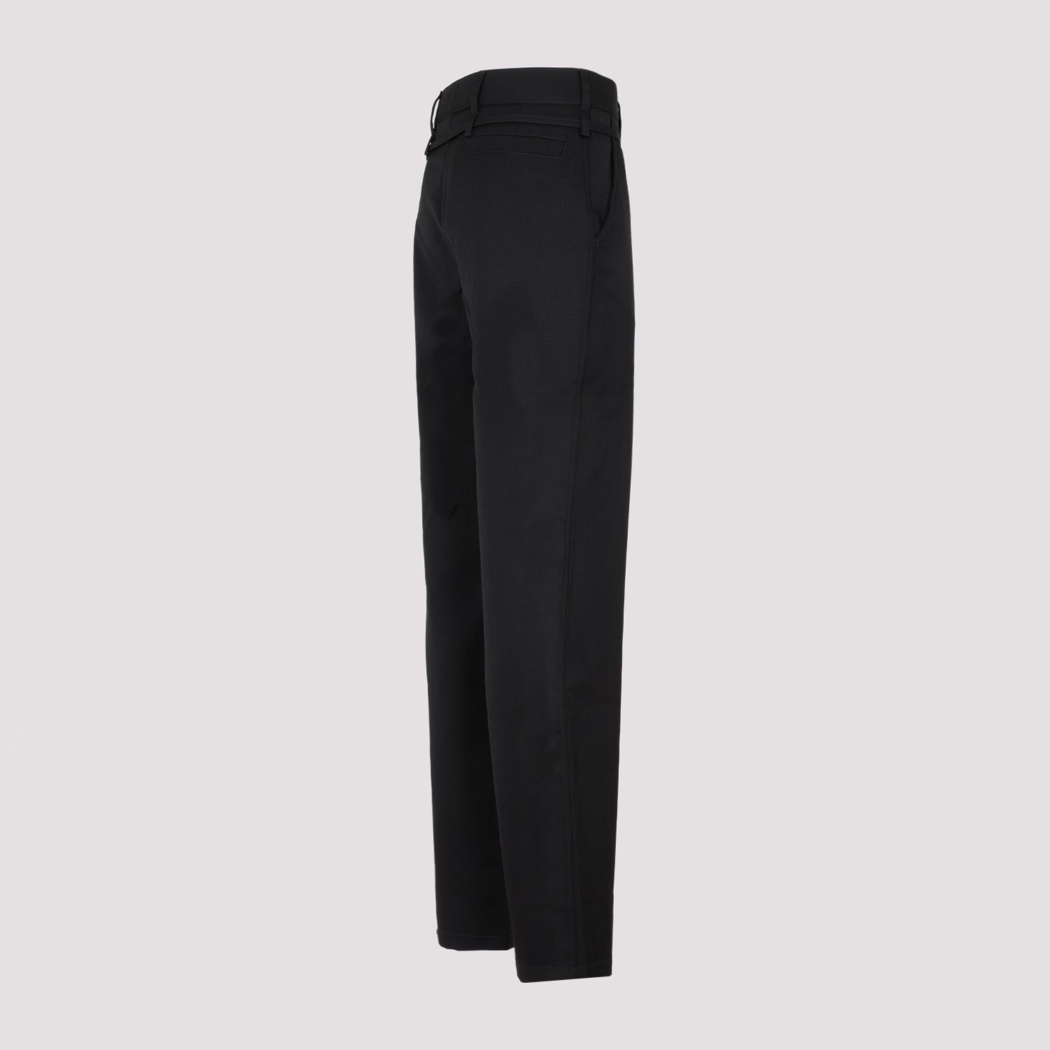 JACQUEMUS-OUTLET-SALE-Trousers SCHWARZ-ARCHIVIST