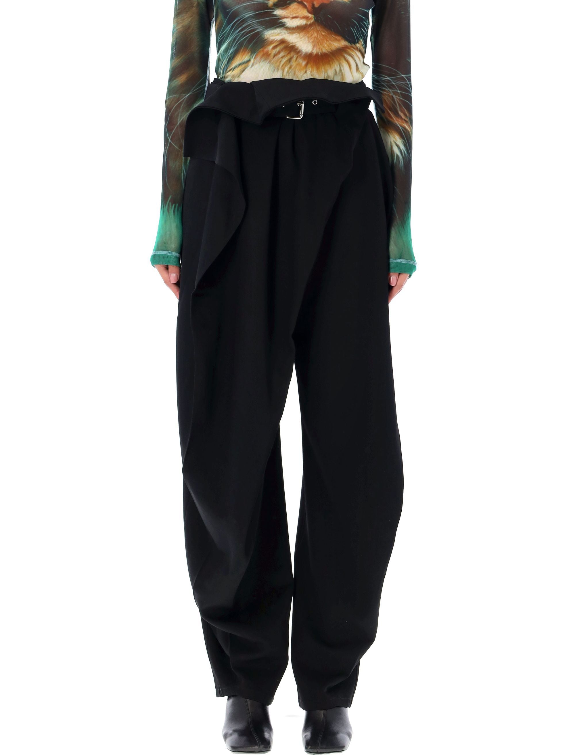 JW ANDERSON-OUTLET-SALE-Trousers SCHWARZ-ARCHIVIST