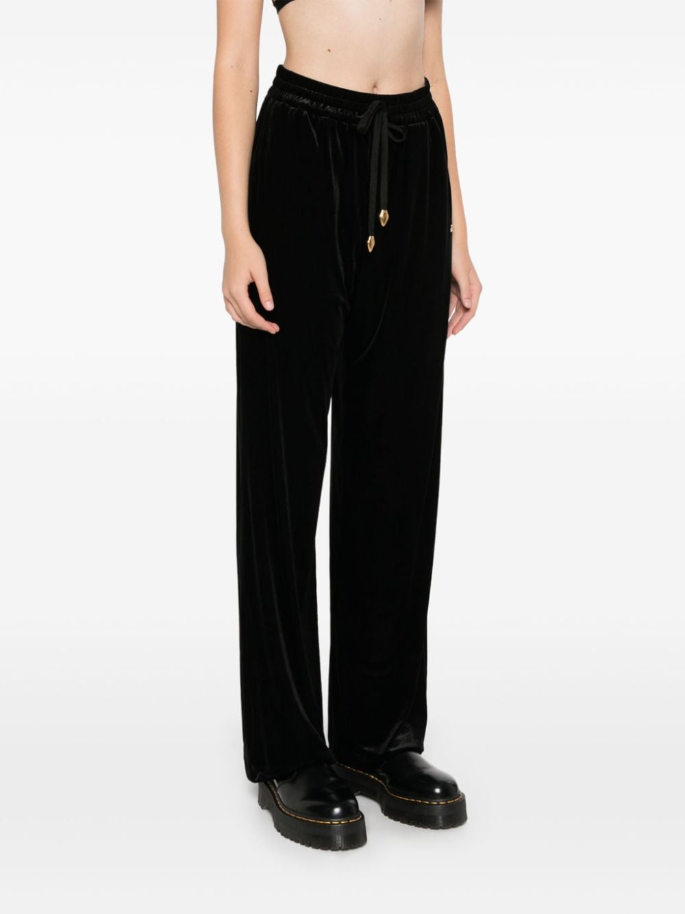 Just Cavalli-OUTLET-SALE-Trousers SCHWARZ-ARCHIVIST