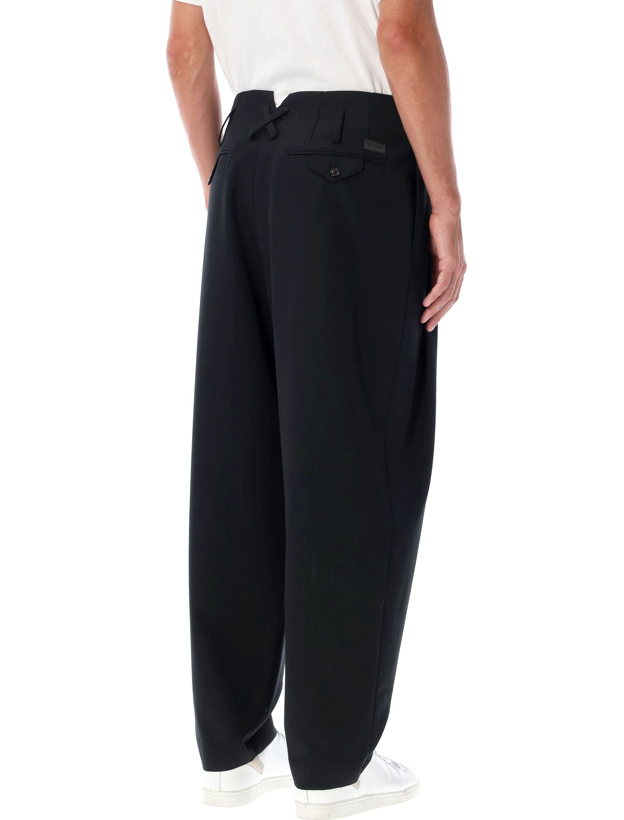 KENZO-OUTLET-SALE-Trousers SCHWARZ-ARCHIVIST