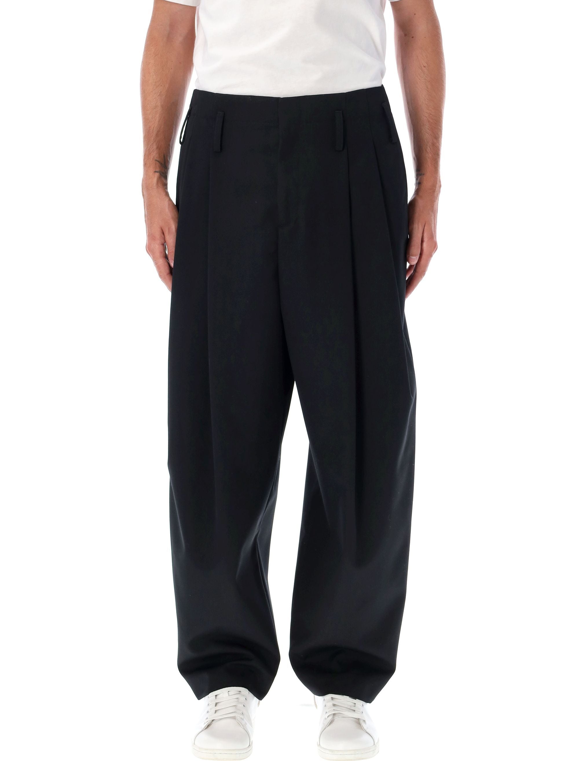 KENZO-OUTLET-SALE-Trousers SCHWARZ-ARCHIVIST