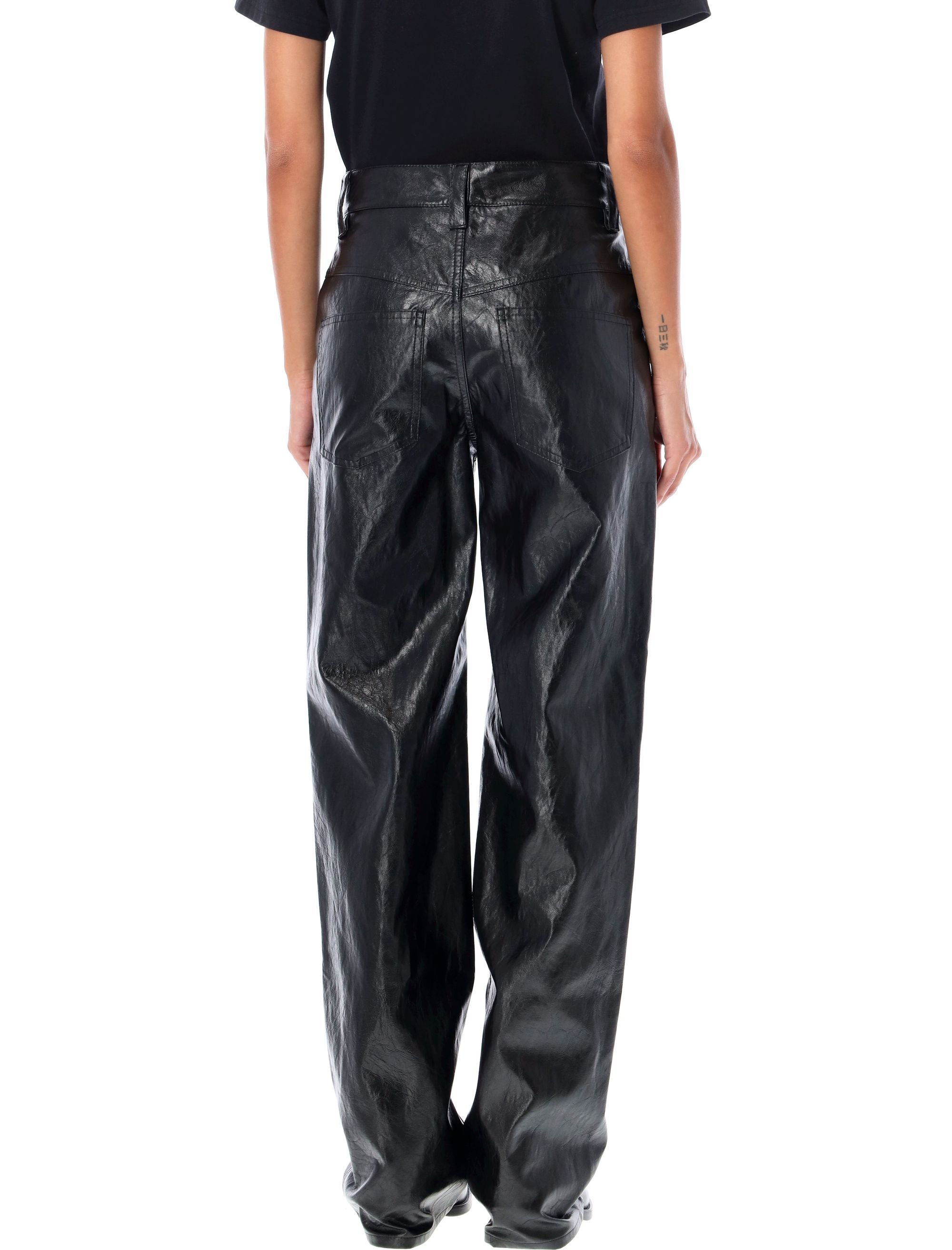 MARANT ÉTOILE-OUTLET-SALE-Trousers SCHWARZ-ARCHIVIST