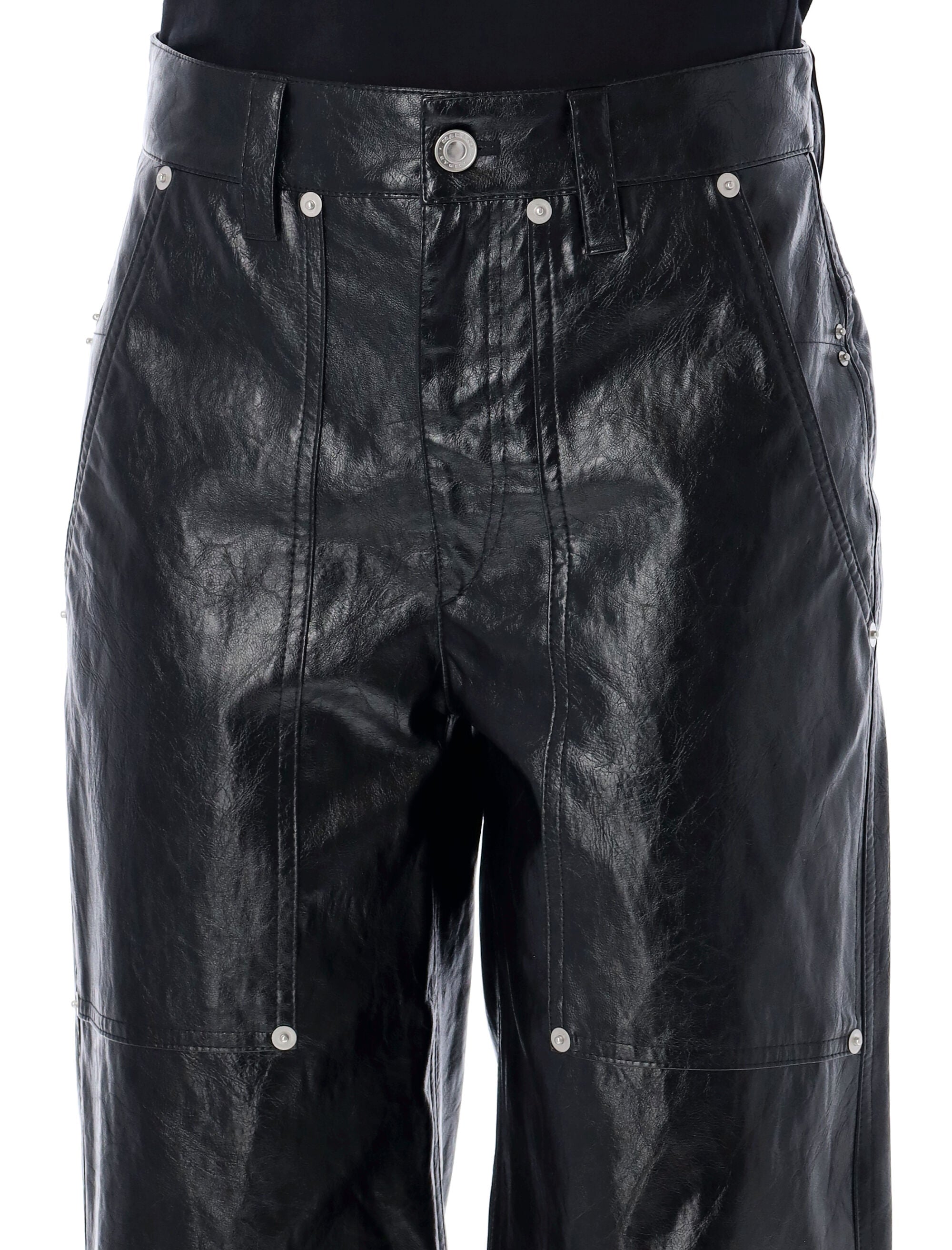 MARANT ÉTOILE-OUTLET-SALE-Trousers SCHWARZ-ARCHIVIST