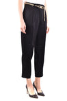 MICHAEL KORS-OUTLET-SALE-Trousers SCHWARZ-ARCHIVIST