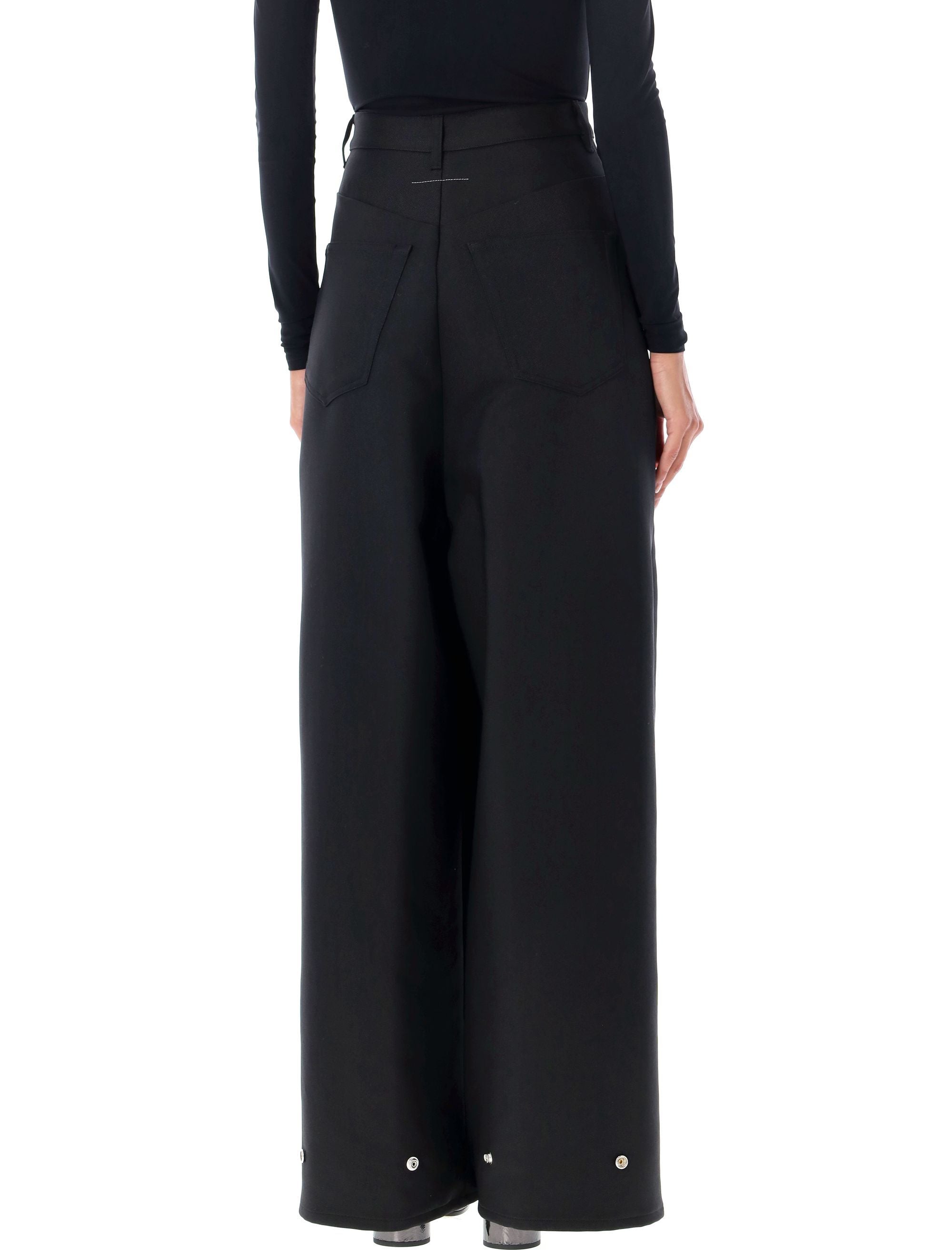 MM6 MAISON MARGIELA-OUTLET-SALE-Trousers SCHWARZ-ARCHIVIST