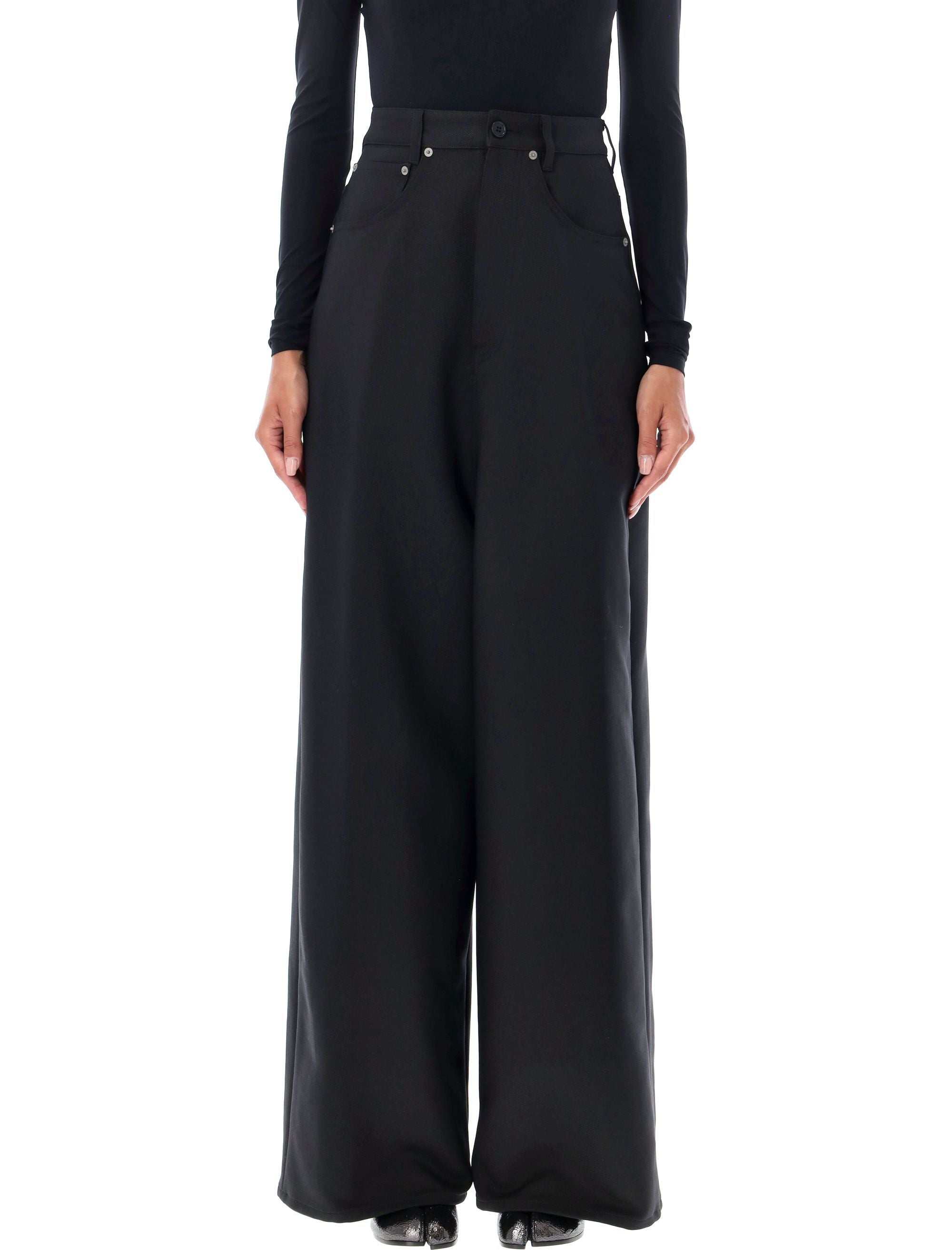 MM6 MAISON MARGIELA-OUTLET-SALE-Trousers SCHWARZ-ARCHIVIST