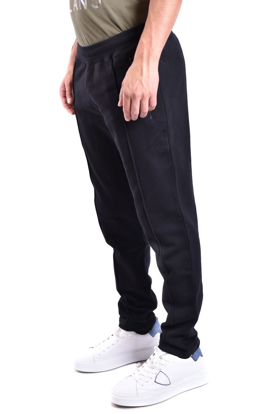 MOSCHINO-OUTLET-SALE-Trousers SCHWARZ-ARCHIVIST