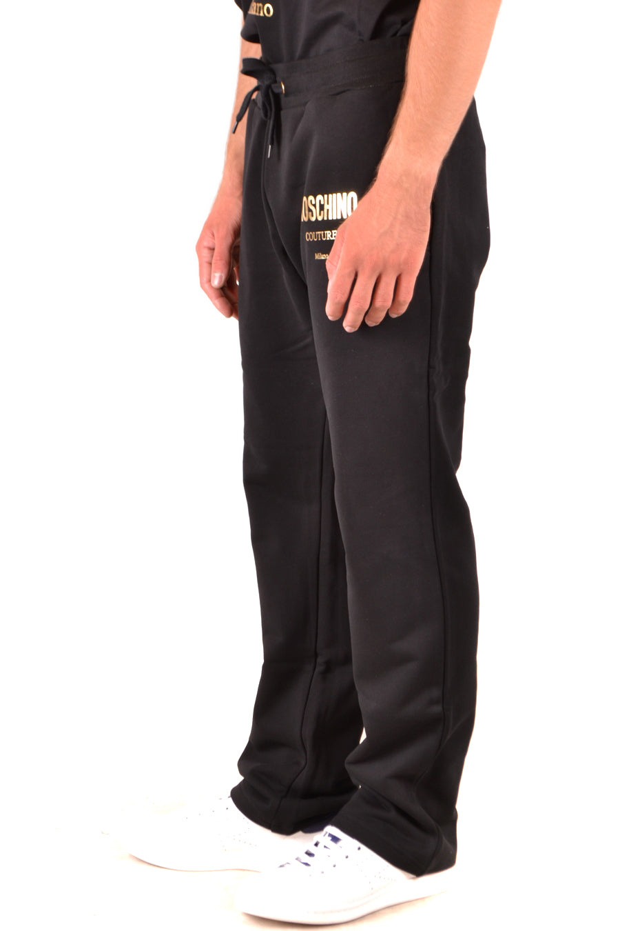 MOSCHINO-OUTLET-SALE-Trousers SCHWARZ-ARCHIVIST