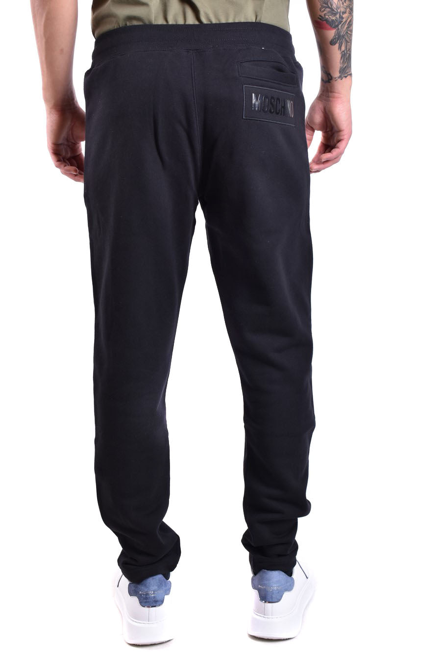 MOSCHINO-OUTLET-SALE-Trousers SCHWARZ-ARCHIVIST