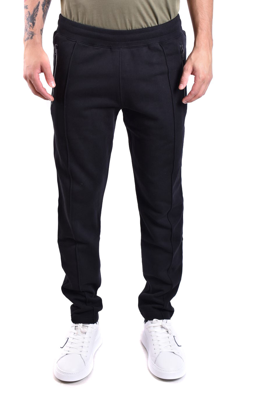 MOSCHINO-OUTLET-SALE-Trousers SCHWARZ-ARCHIVIST