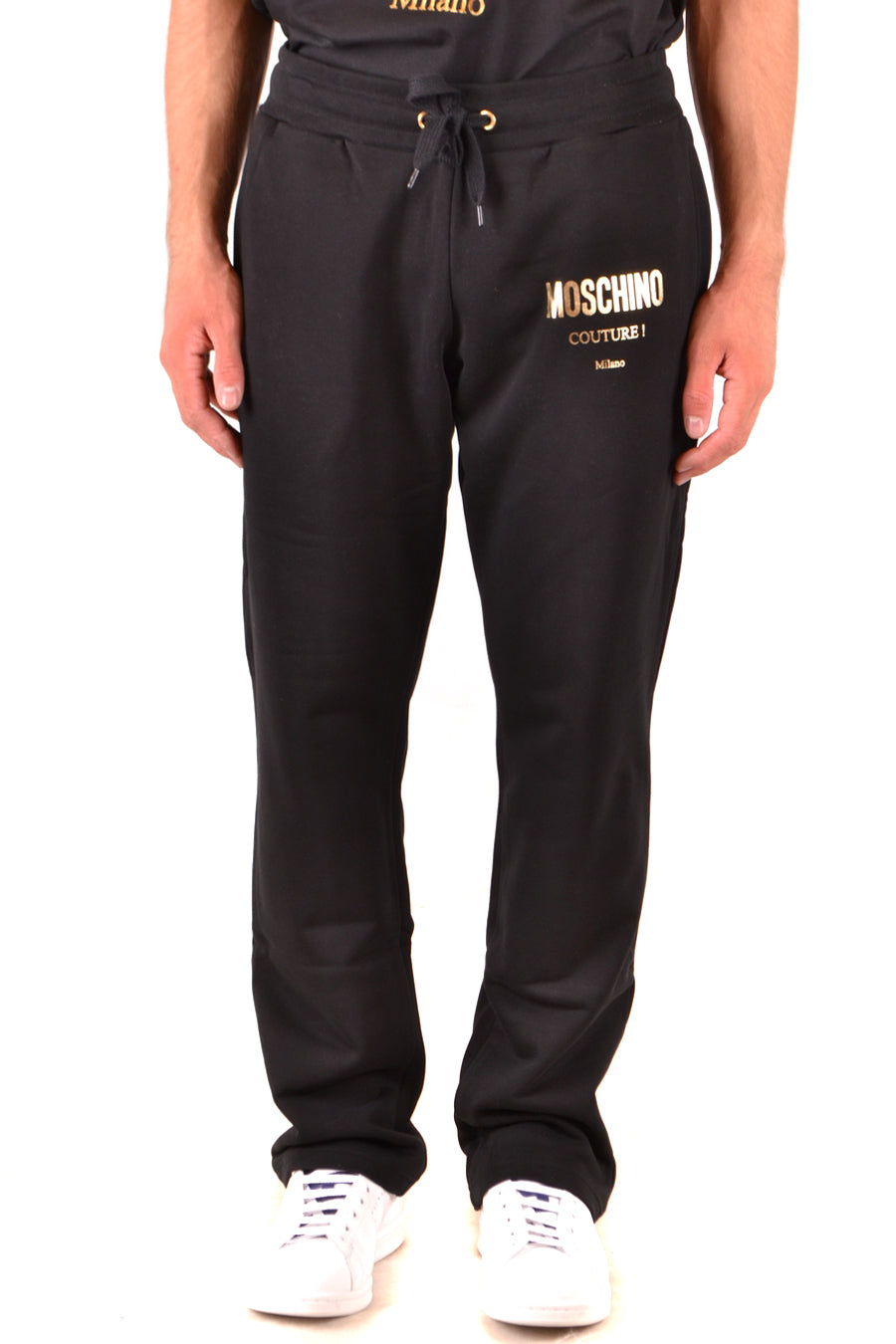 MOSCHINO-OUTLET-SALE-Trousers SCHWARZ-ARCHIVIST