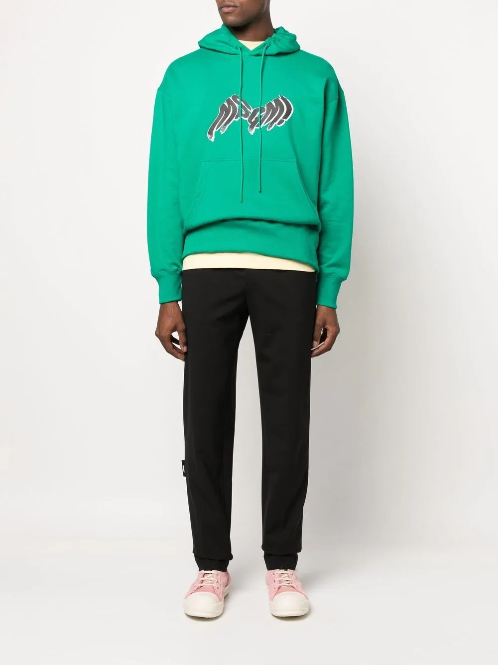 MSGM-OUTLET-SALE-Trousers SCHWARZ-ARCHIVIST