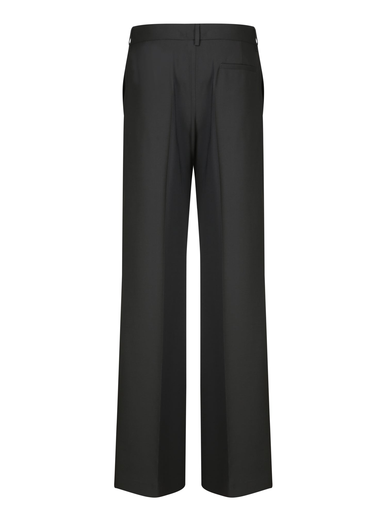 MSGM-OUTLET-SALE-Trousers SCHWARZ-ARCHIVIST