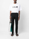 MSGM-OUTLET-SALE-Trousers SCHWARZ-ARCHIVIST