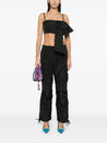 MSGM-OUTLET-SALE-Trousers SCHWARZ-ARCHIVIST