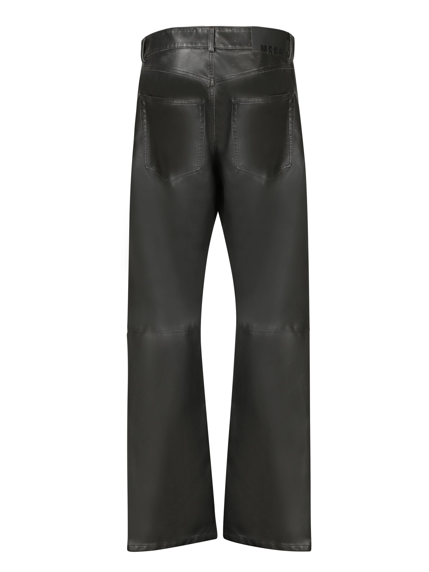 MSGM-OUTLET-SALE-Trousers SCHWARZ-ARCHIVIST