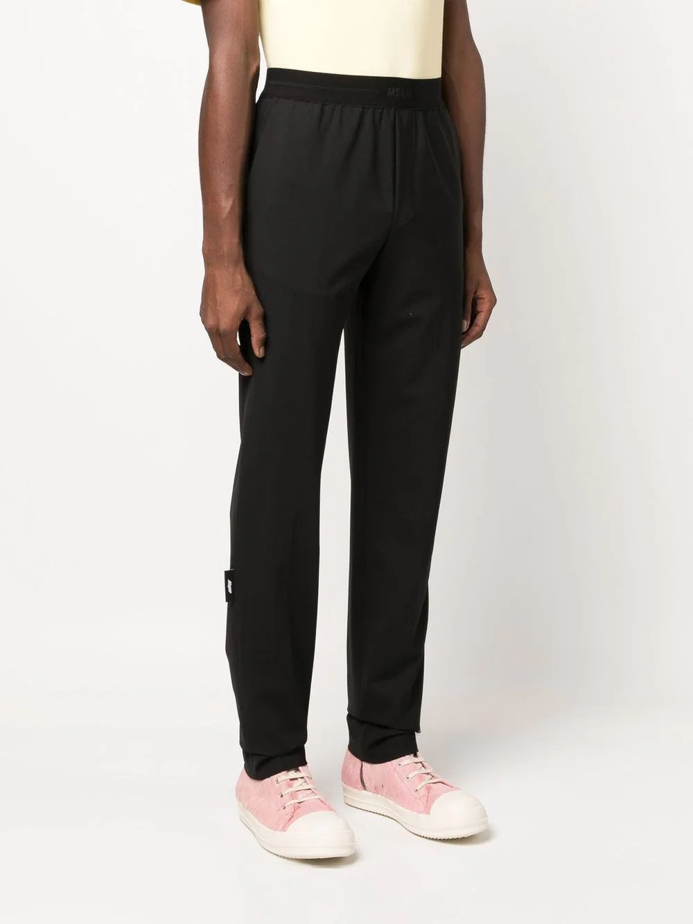 MSGM-OUTLET-SALE-Trousers SCHWARZ-ARCHIVIST