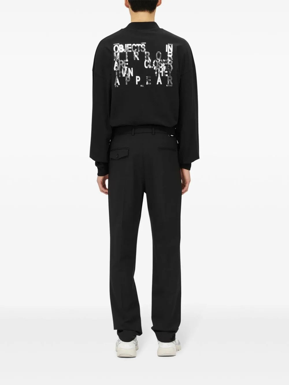 MSGM-OUTLET-SALE-Trousers SCHWARZ-ARCHIVIST