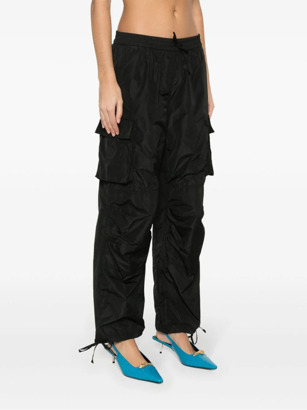 MSGM-OUTLET-SALE-Trousers SCHWARZ-ARCHIVIST