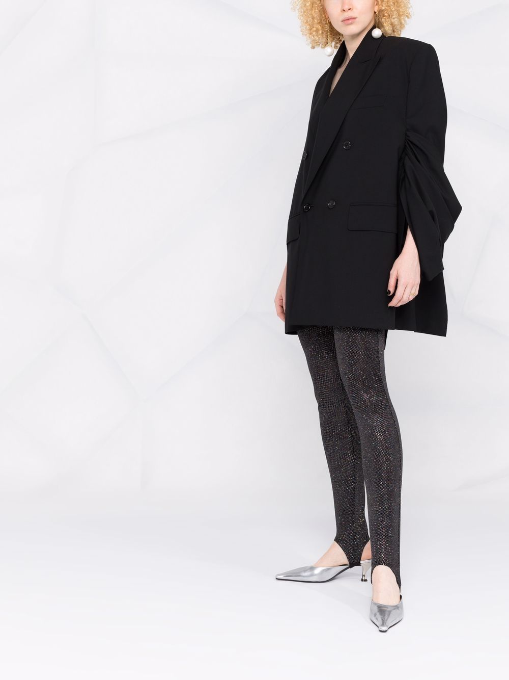 MSGM-OUTLET-SALE-Trousers SCHWARZ-ARCHIVIST