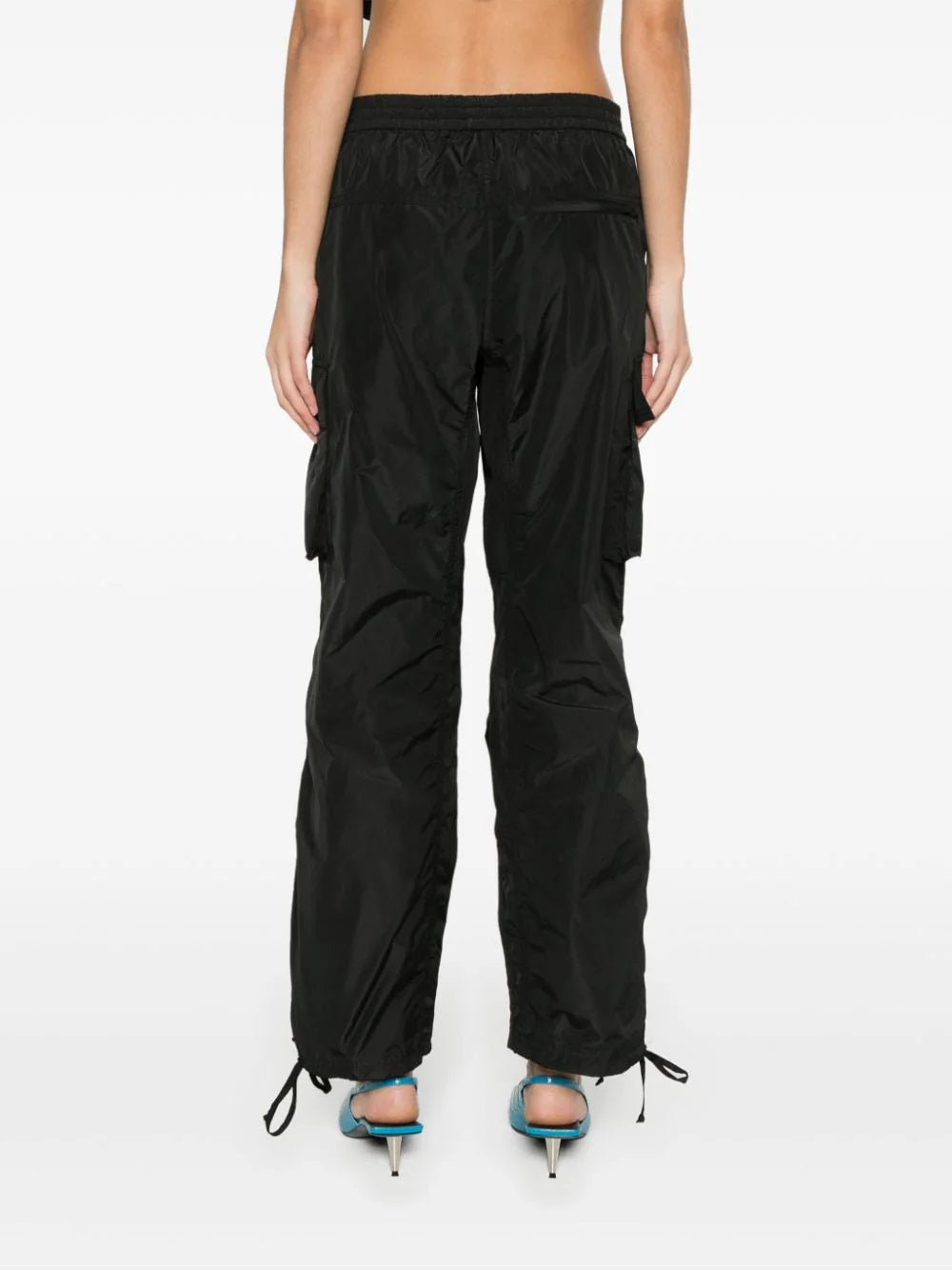 MSGM-OUTLET-SALE-Trousers SCHWARZ-ARCHIVIST