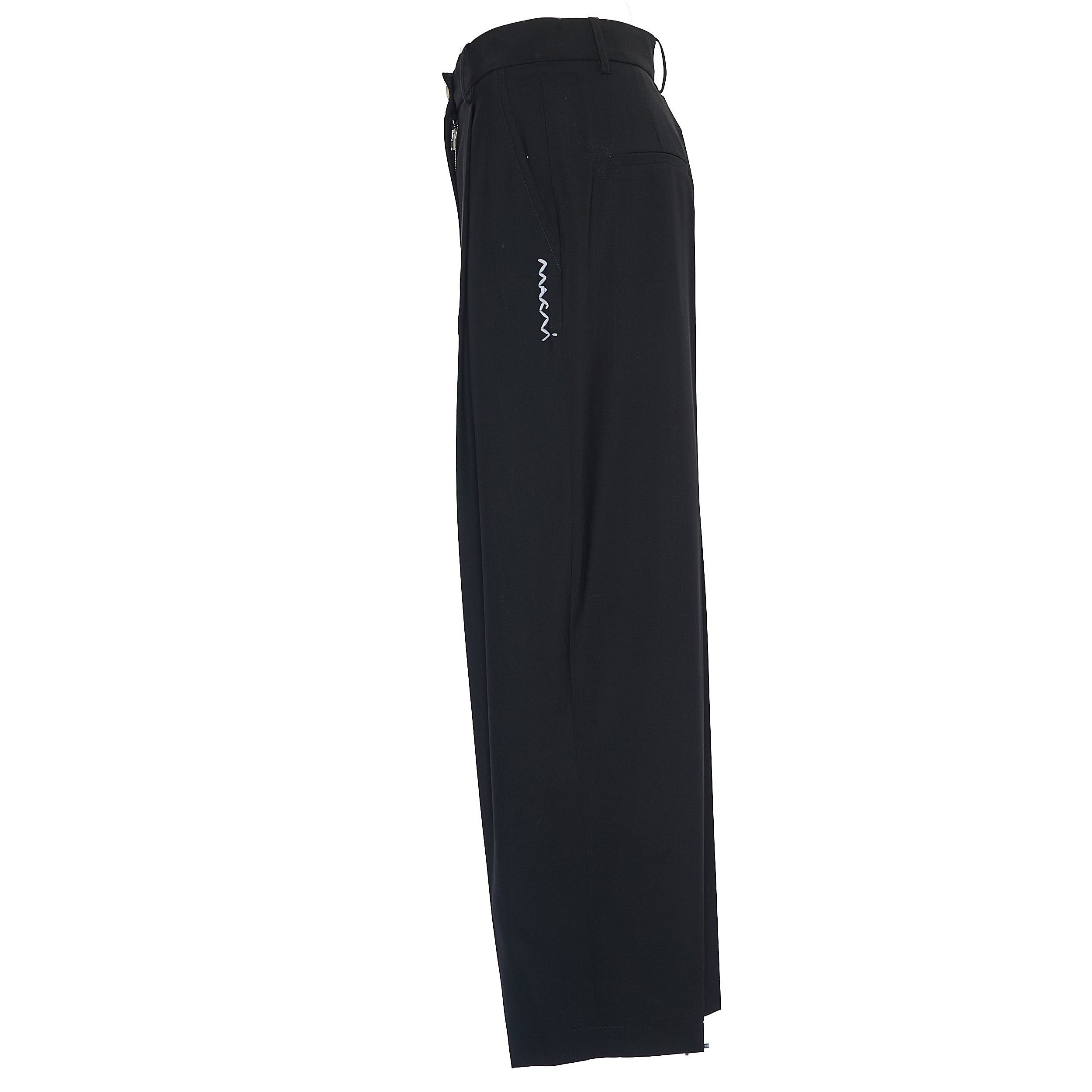 Marni-OUTLET-SALE-Trousers SCHWARZ-ARCHIVIST