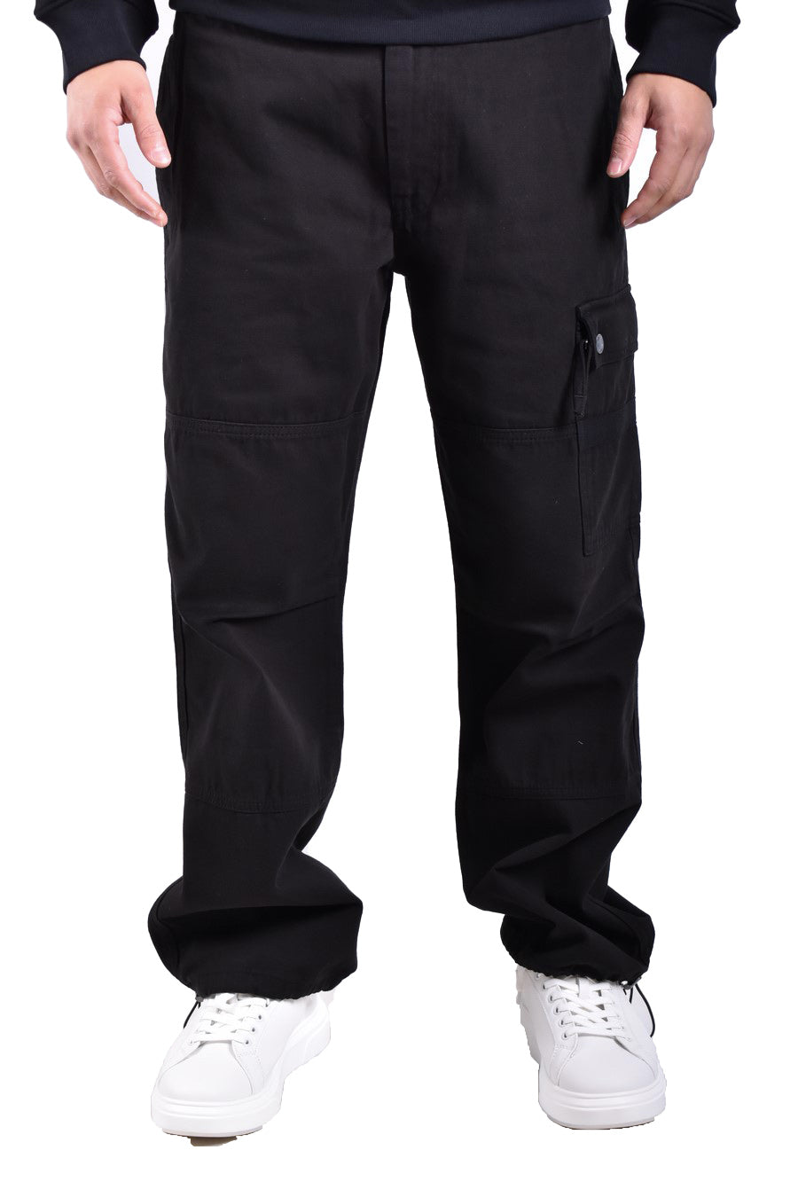 Moschino-OUTLET-SALE-Trousers SCHWARZ-ARCHIVIST