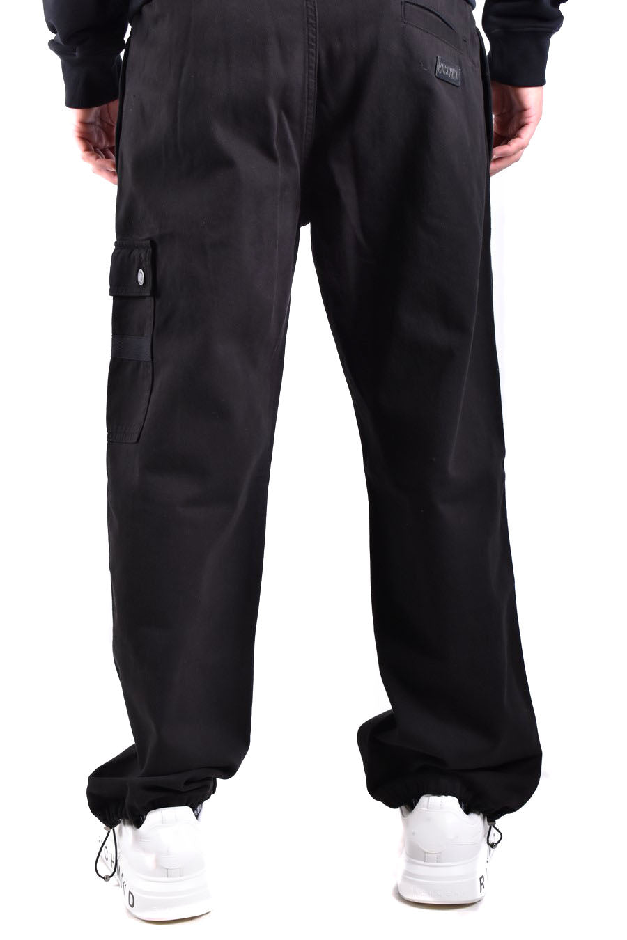 Moschino-OUTLET-SALE-Trousers SCHWARZ-ARCHIVIST