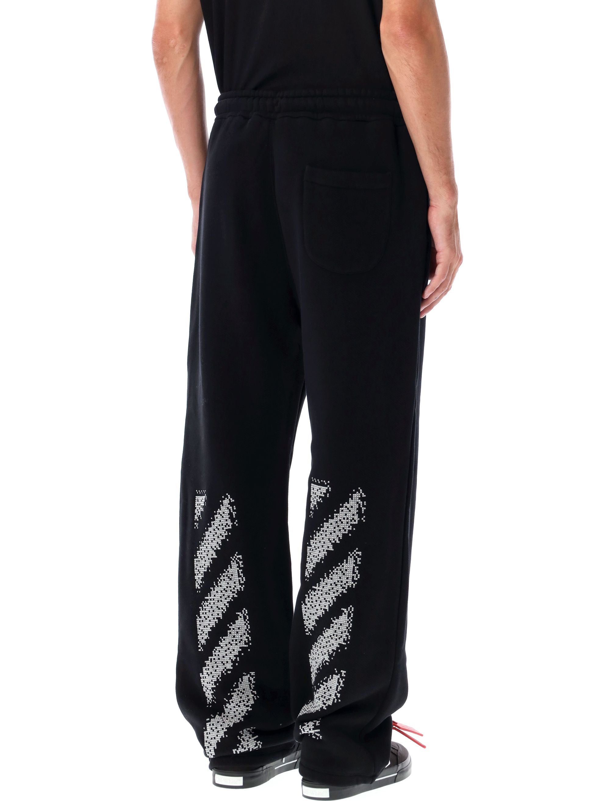 OFF-WHITE KIDS-OUTLET-SALE-Trousers SCHWARZ-ARCHIVIST