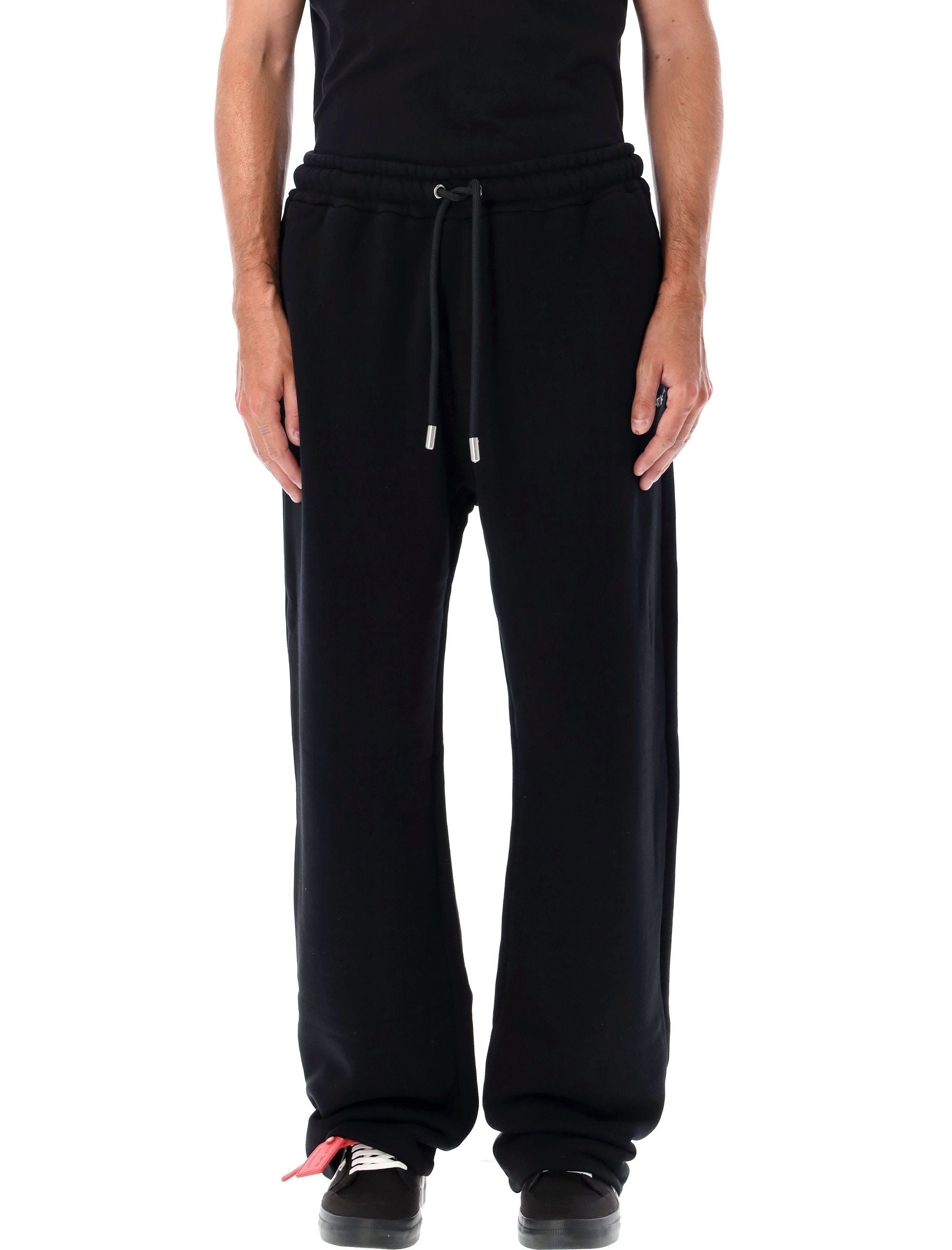 OFF-WHITE KIDS-OUTLET-SALE-Trousers SCHWARZ-ARCHIVIST