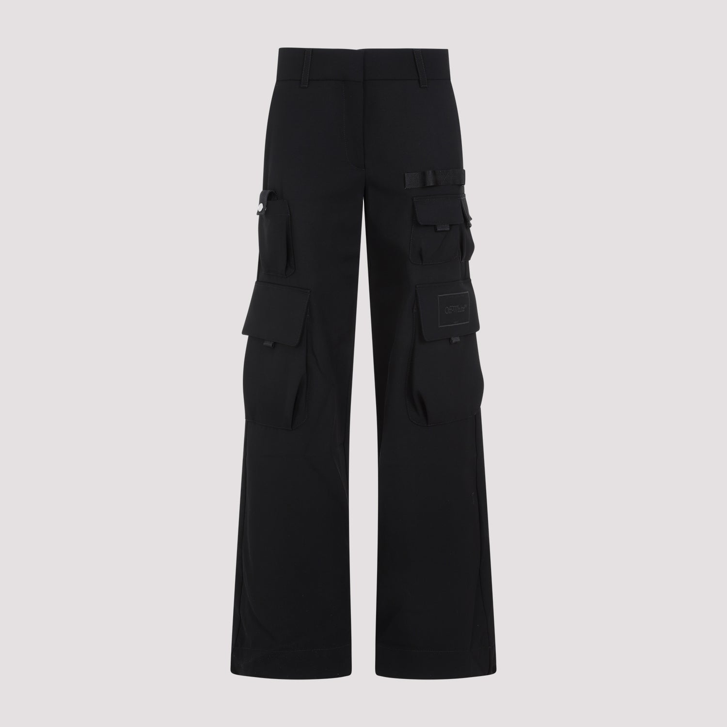 OFF-WHITE-OUTLET-SALE-Trousers SCHWARZ-ARCHIVIST