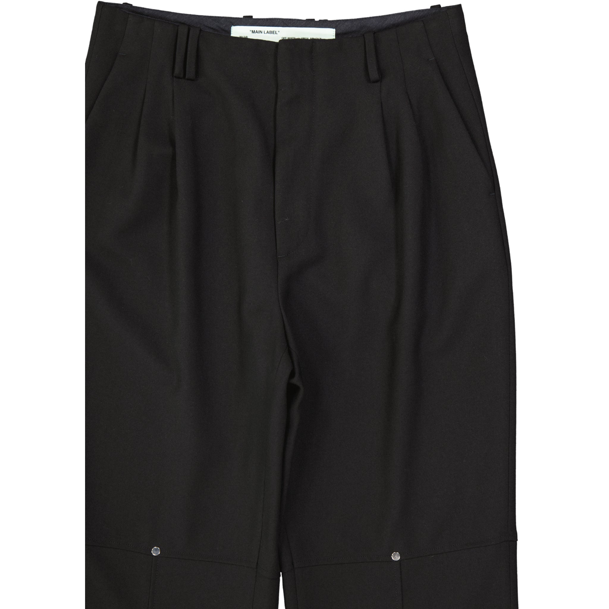 OFF-WHITE-OUTLET-SALE-Trousers SCHWARZ-ARCHIVIST