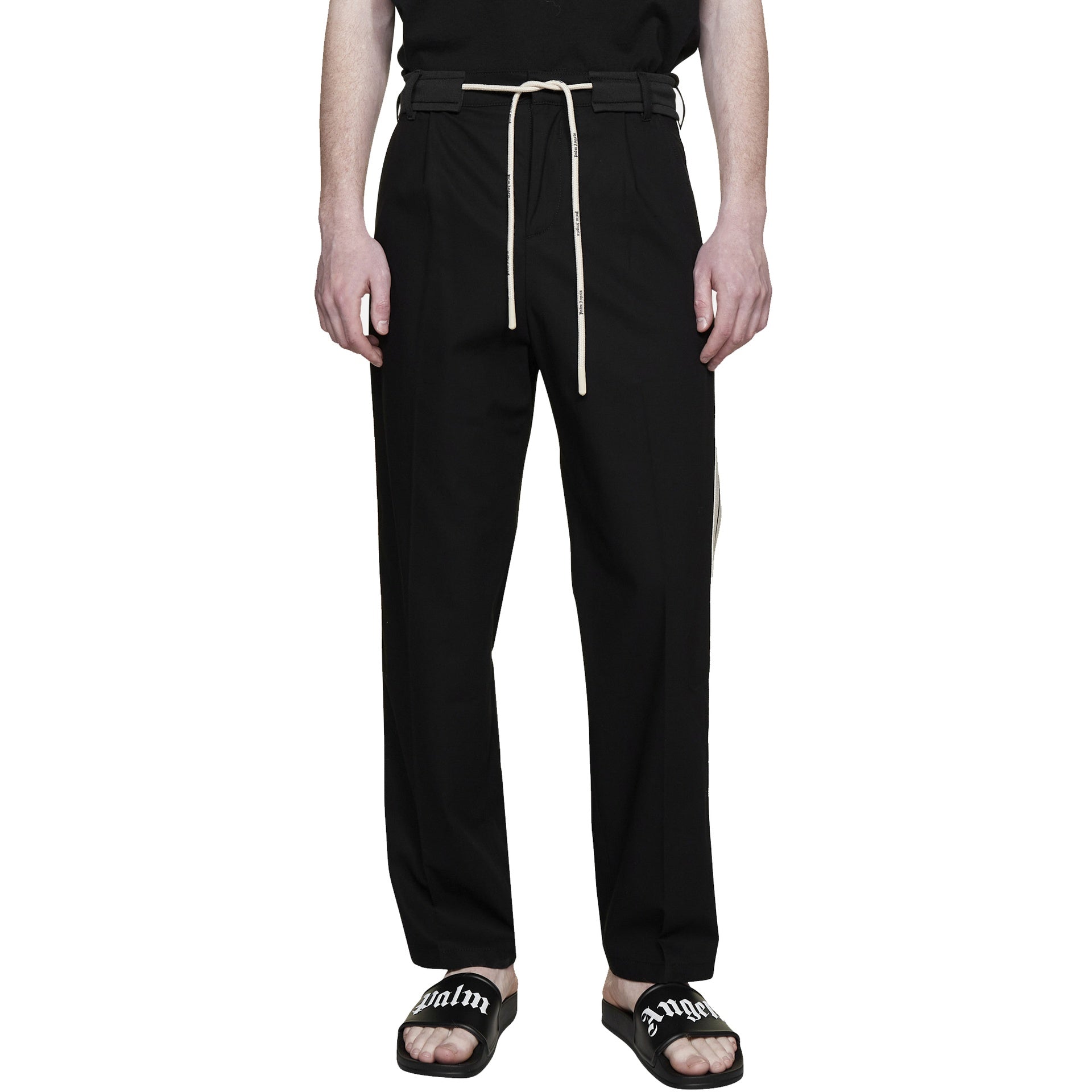 PALM ANGELS-OUTLET-SALE-Trousers SCHWARZ-ARCHIVIST