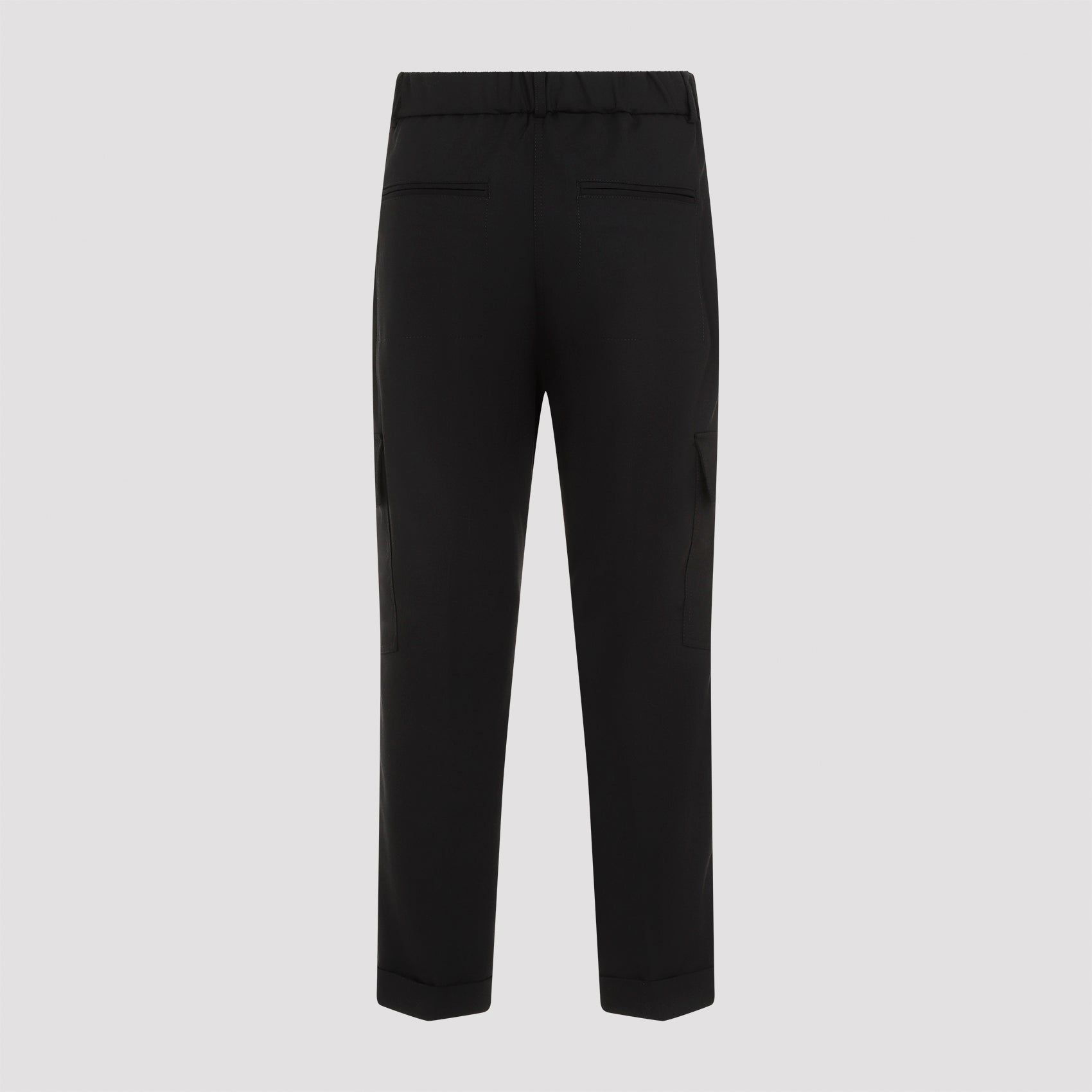 PESERICO-OUTLET-SALE-Trousers SCHWARZ-ARCHIVIST