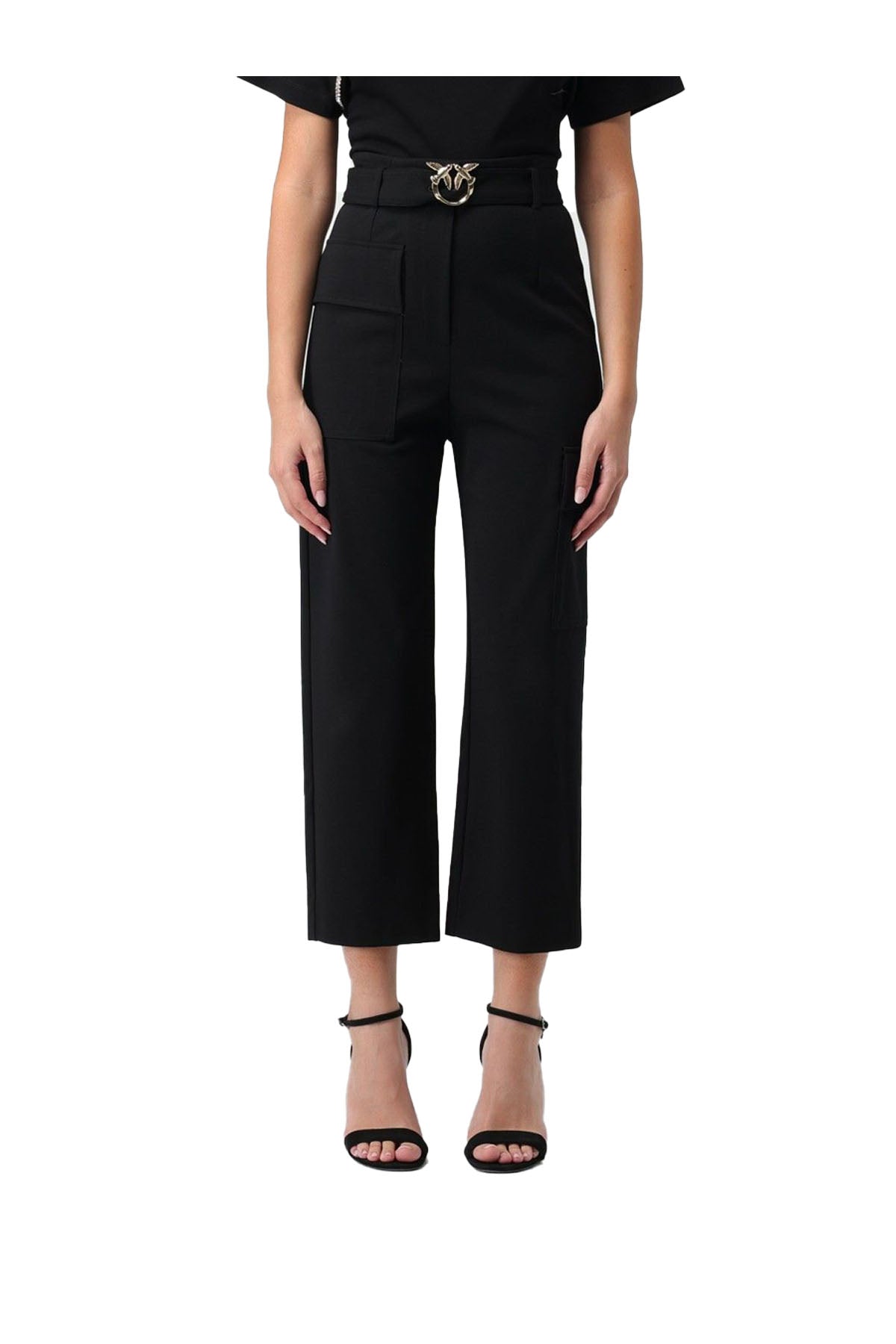 PINKO-OUTLET-SALE-Trousers SCHWARZ-ARCHIVIST