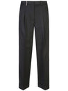 Peserico-OUTLET-SALE-Trousers SCHWARZ-ARCHIVIST