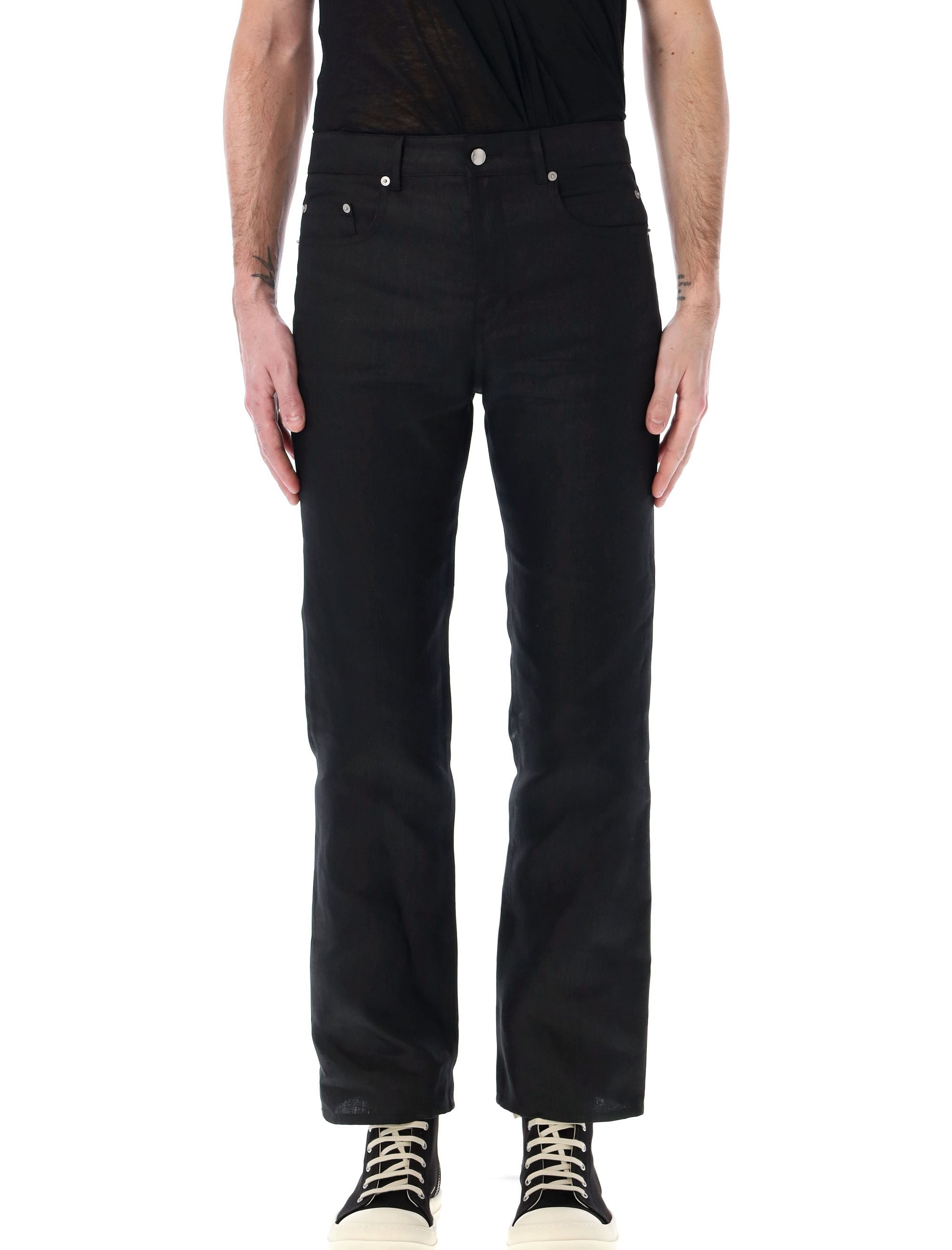 Rick Owens-OUTLET-SALE-Trousers SCHWARZ-ARCHIVIST