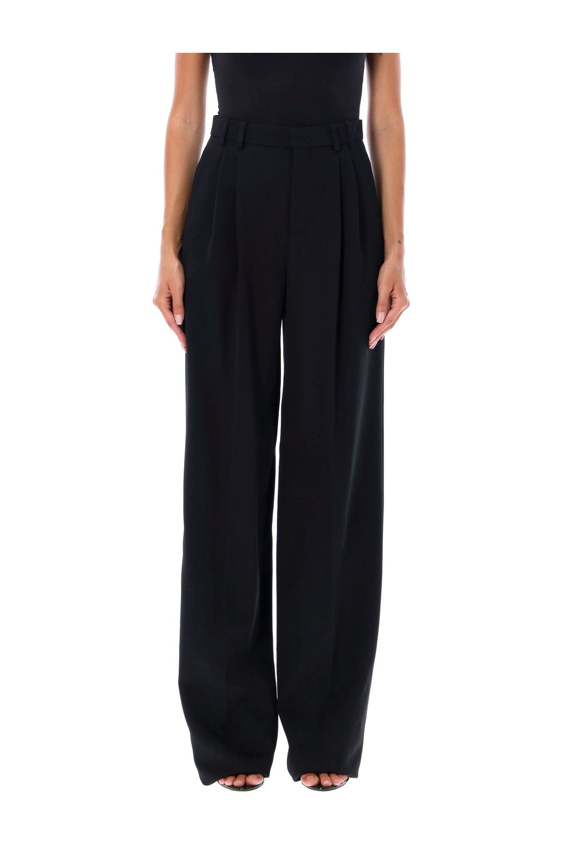 SAINT LAURENT PARIS-OUTLET-SALE-Trousers SCHWARZ-ARCHIVIST