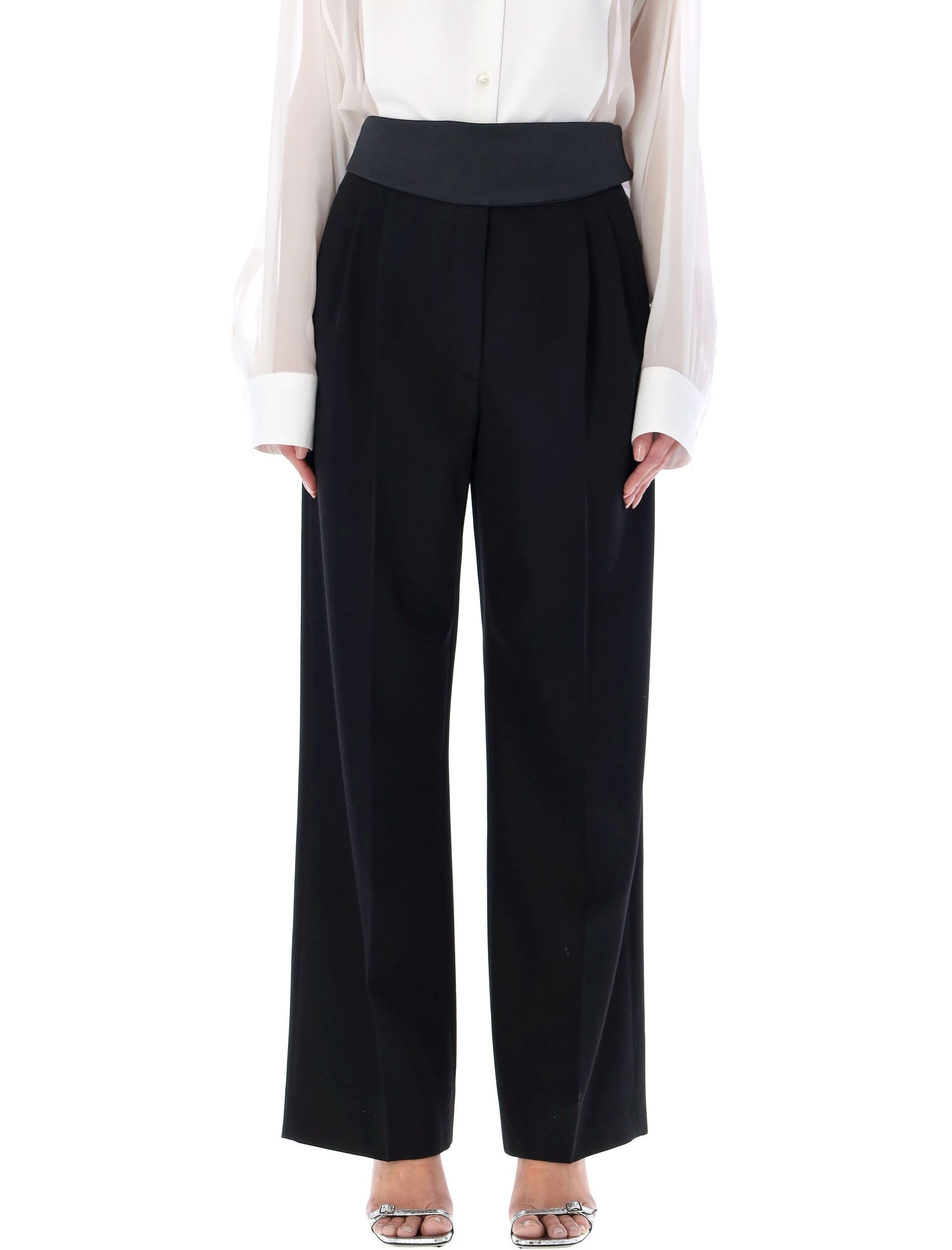 STELLA MCCARTNEY KIDS-OUTLET-SALE-Trousers SCHWARZ-ARCHIVIST