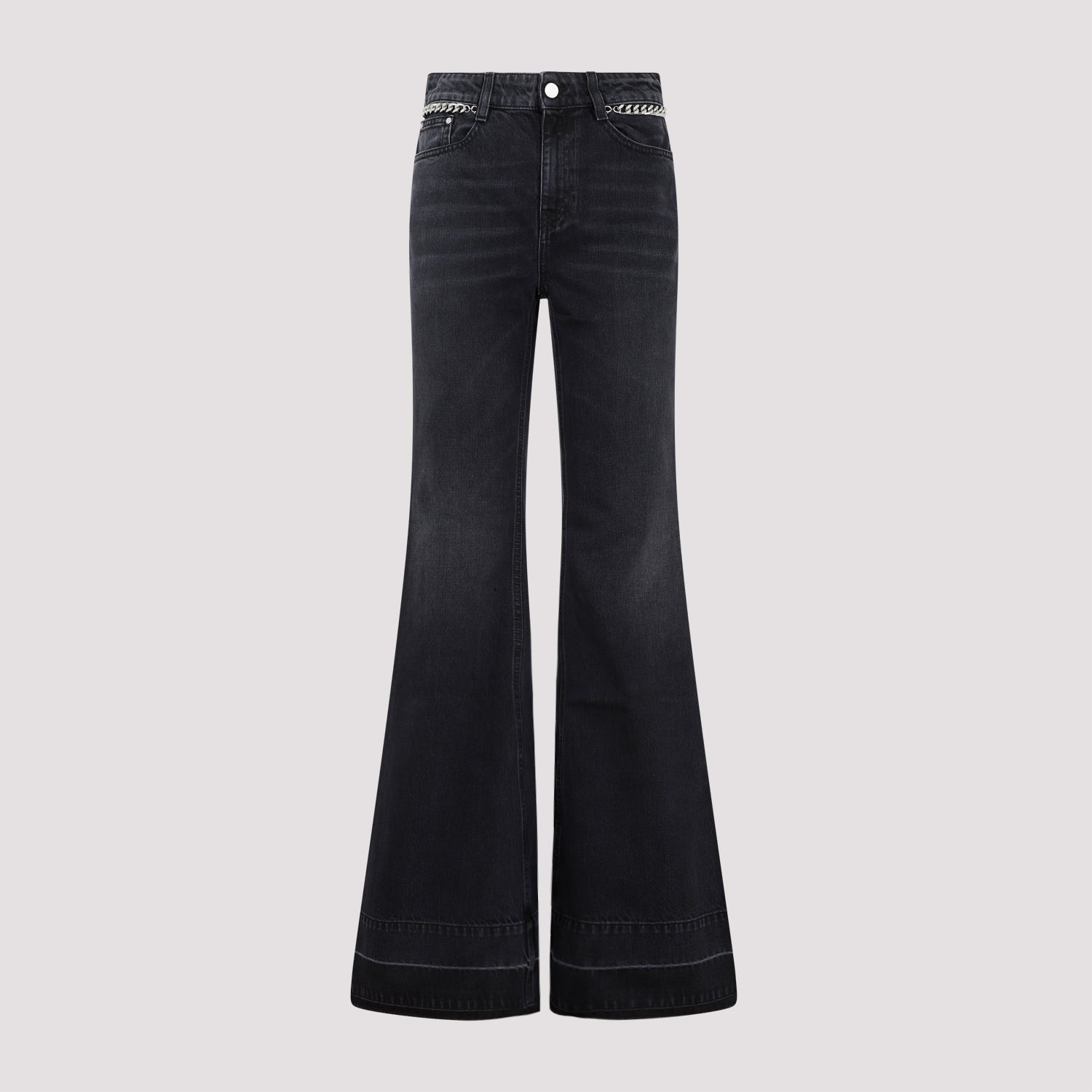 STELLA MCCARTNEY-OUTLET-SALE-Trousers SCHWARZ-ARCHIVIST