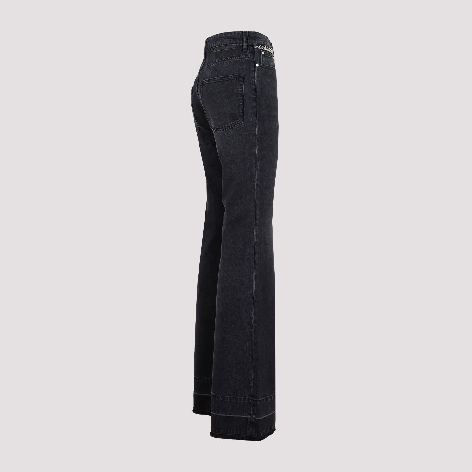 STELLA MCCARTNEY-OUTLET-SALE-Trousers SCHWARZ-ARCHIVIST