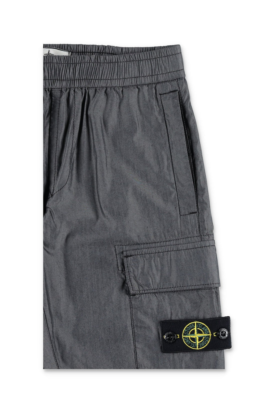 STONE ISLAND KIDS-OUTLET-SALE-Trousers SCHWARZ-ARCHIVIST