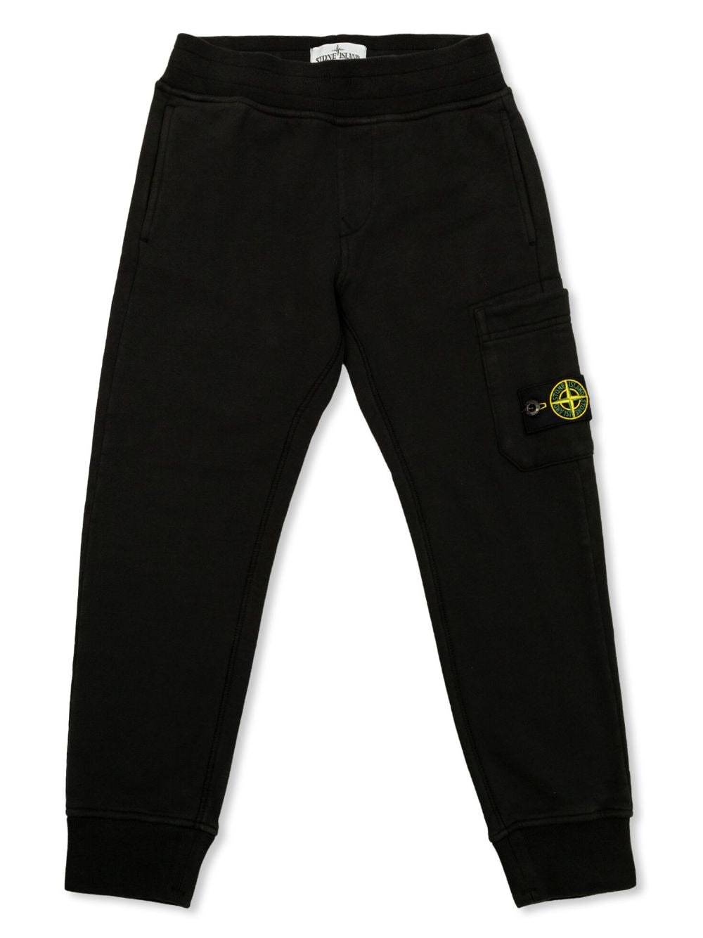 STONE ISLAND KIDS-OUTLET-SALE-Trousers SCHWARZ-ARCHIVIST